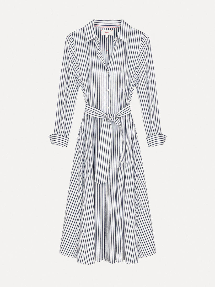 Simona Dress in Windy Blue