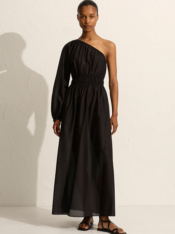 Matteau | Single Sleeve Maxi in Black