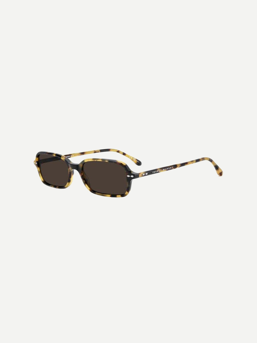 Isabel Marant Slim Pillow Sunglasses in Havana Honey Tortoise
