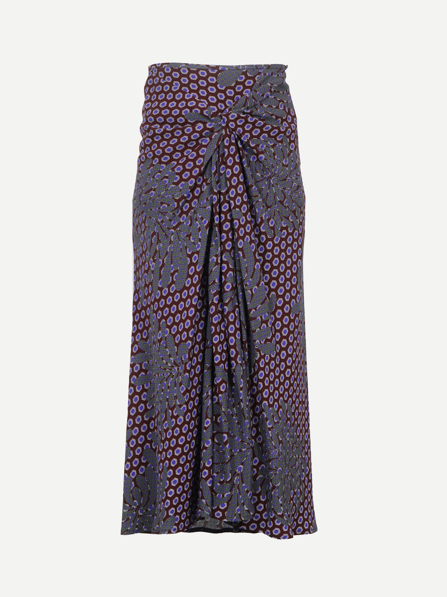 Dries Van Noten Smila Skirt in Dessin | Shop Now at Adam Heath, Western Australia