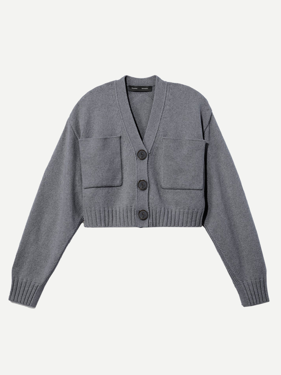 Sofia Cardigan in Grey Melange