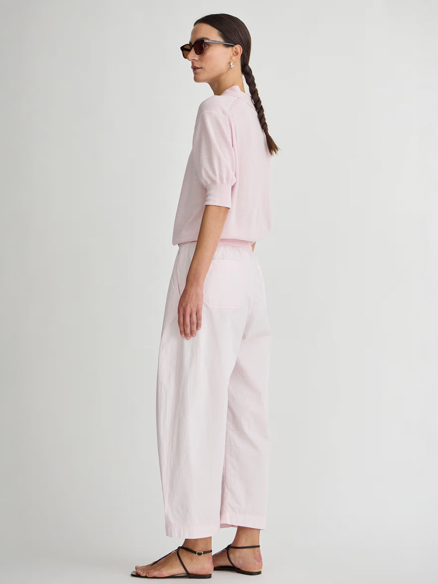 Victoria Beckham Spa Pleat Pant in Rosewater