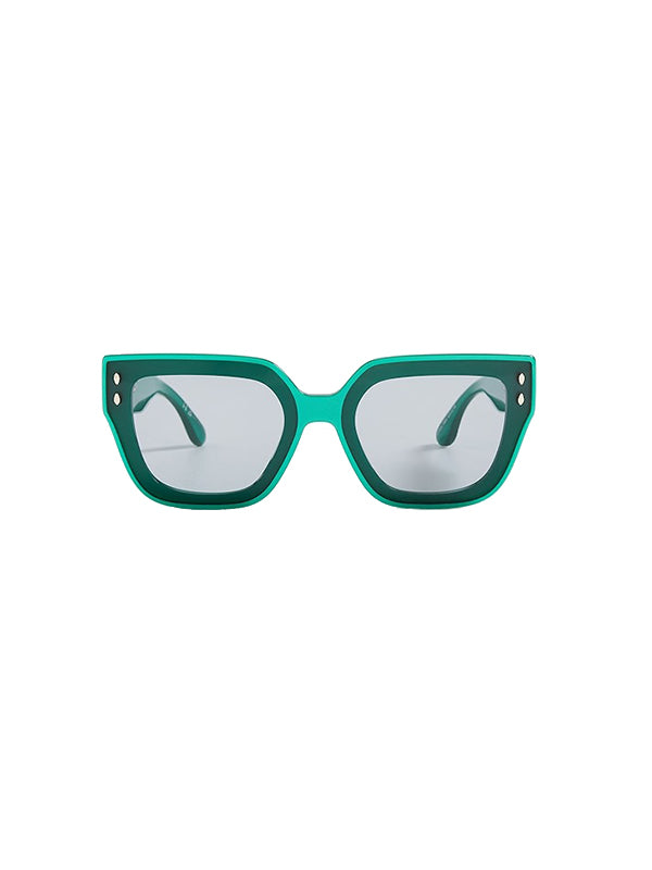 Isabel Marant | Square Sunglasses in Emerald Green