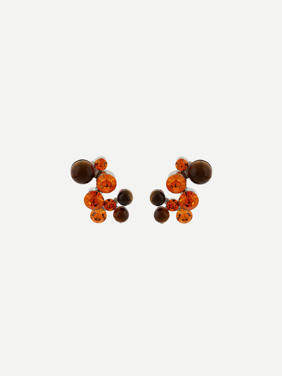 Dries Van Noten Earrings in Tiger