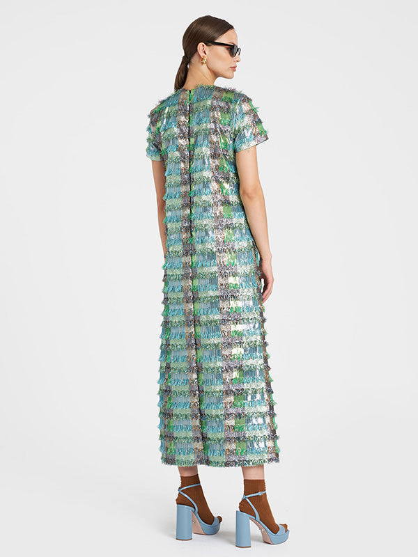La DoubleJ | Swing Dress in Jacquard Pharaoh