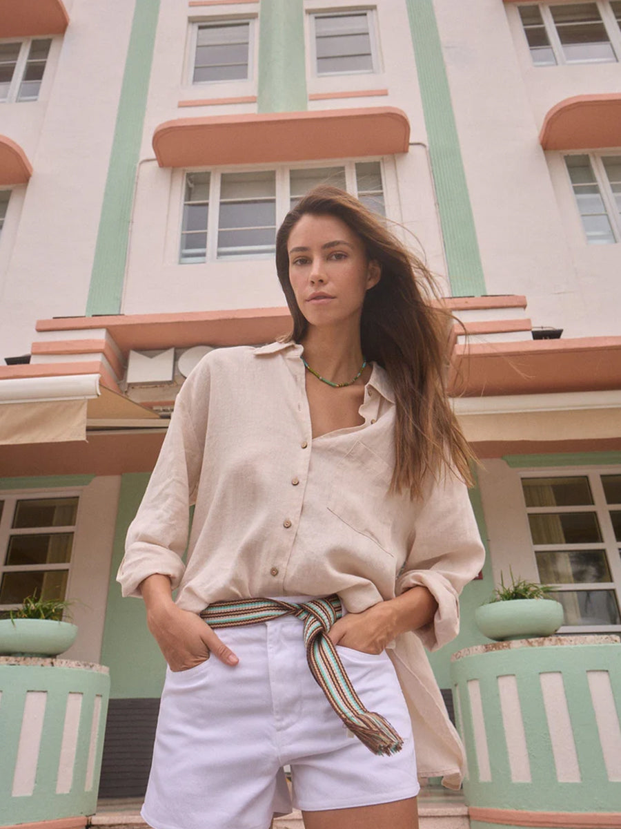 Xirena Sydney Shirt in Sugarcane