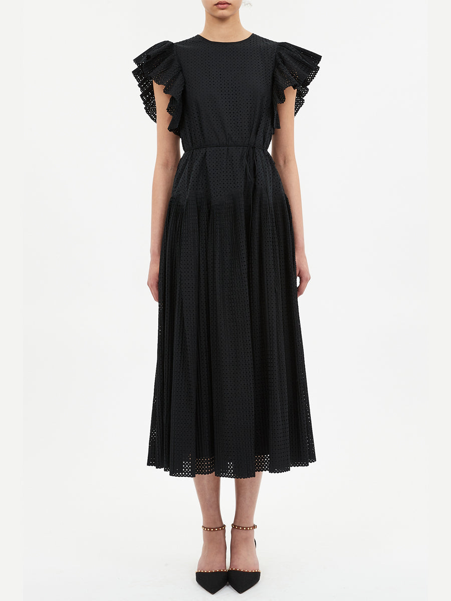 Sylvaine Dress in Noir