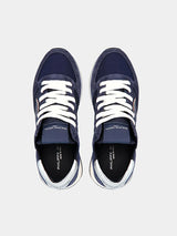 Philippe Model TRPX Basic Sneaker in Bleu Argent