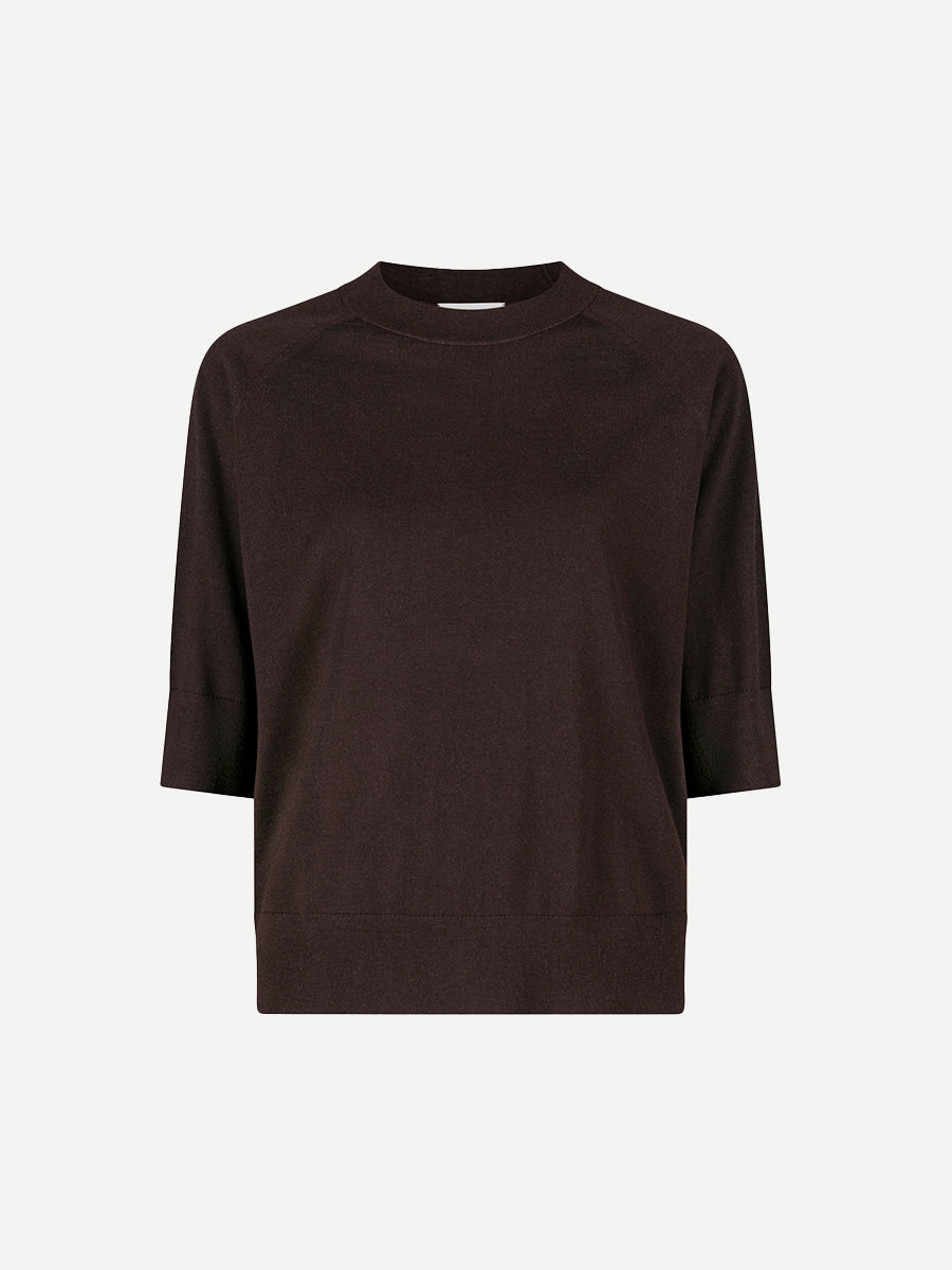 Dries Van Noten Tuan Sweater in Dark Brown