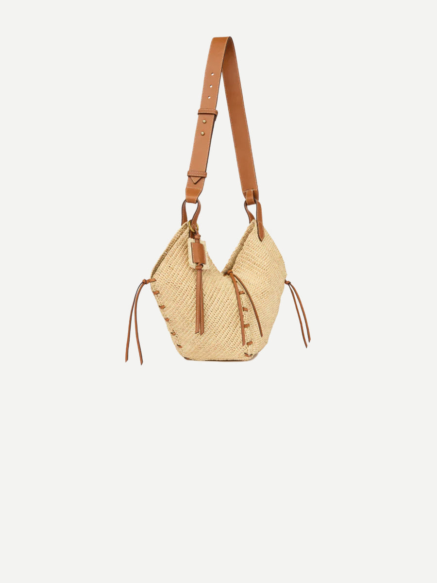 Tampa Mini Small Bag in Natural Raffia