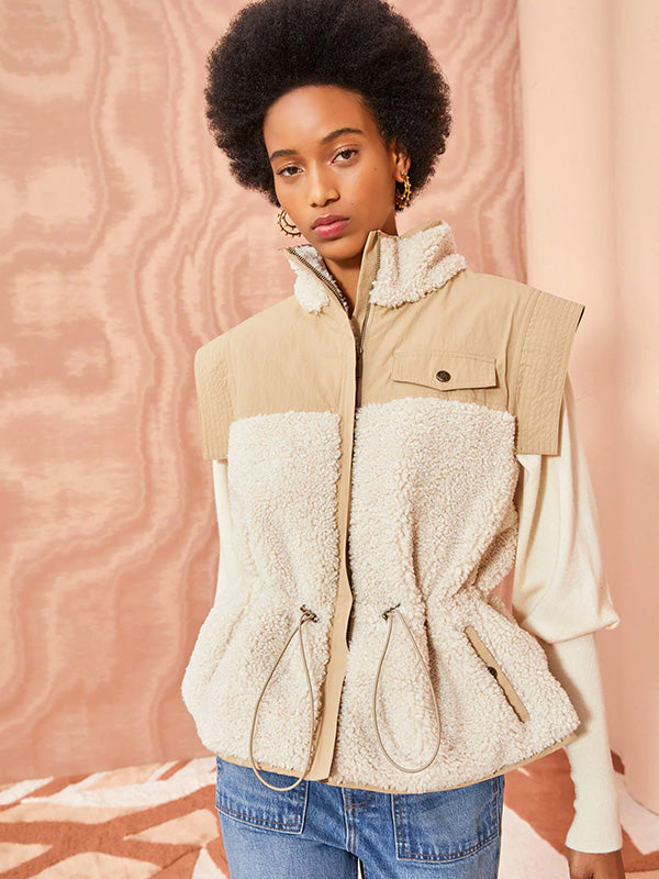 Ulla Johnson Tariet Vest in Fawn