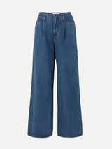 SLVRLAKE Taylor Wide Pleat Jean in Sweet Memory