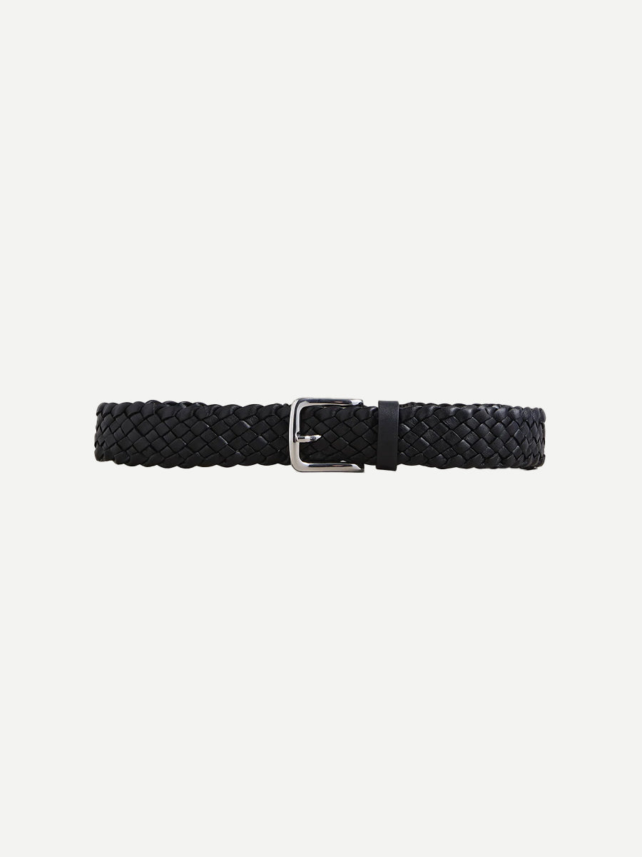 A.Emery The Kya Braided Belt in Black