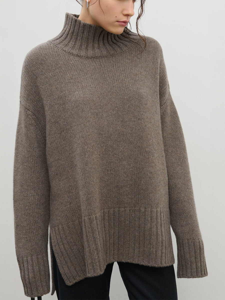 The Uniform The Chunky Rollneck in Mushroom