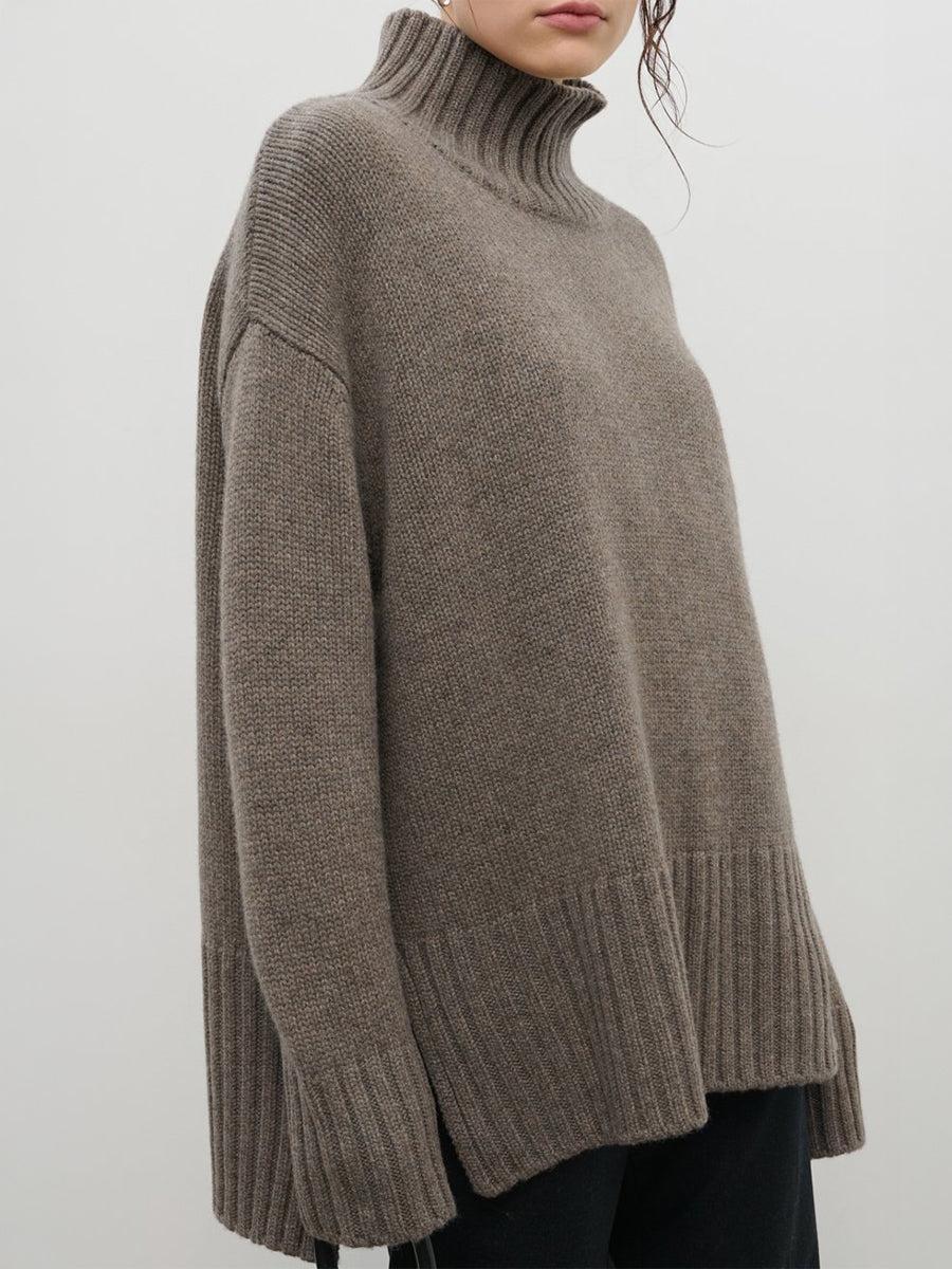 The Uniform The Chunky Rollneck in Mushroom