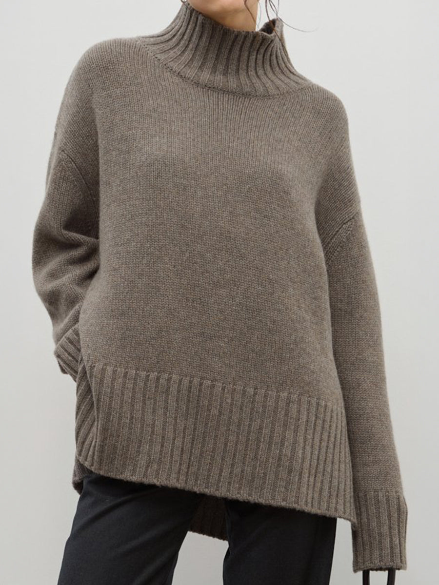 The Chunky Rollneck in Mushroom
