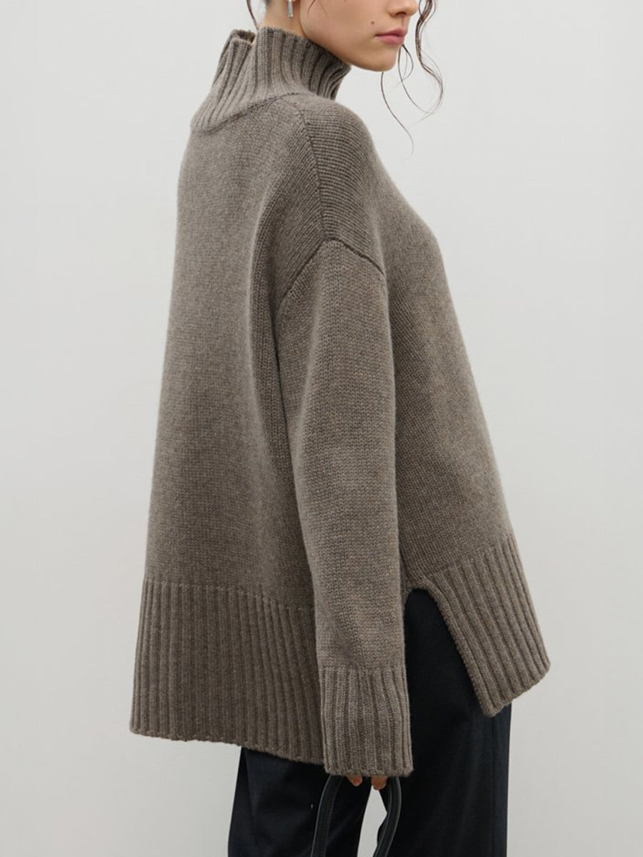 The Chunky Rollneck in Mushroom