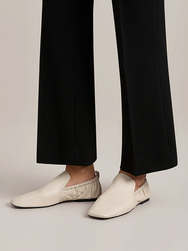 A.Emery | Delphine Loafer in Egg Shell