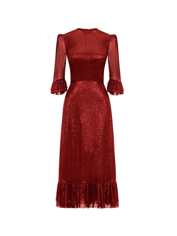 The Vampires Wife | The Falconetti Dress in Red