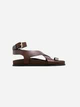 A Emery | The Jalan Sandal in Walnut