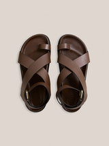 A Emery | The Jalan Sandal in Walnut