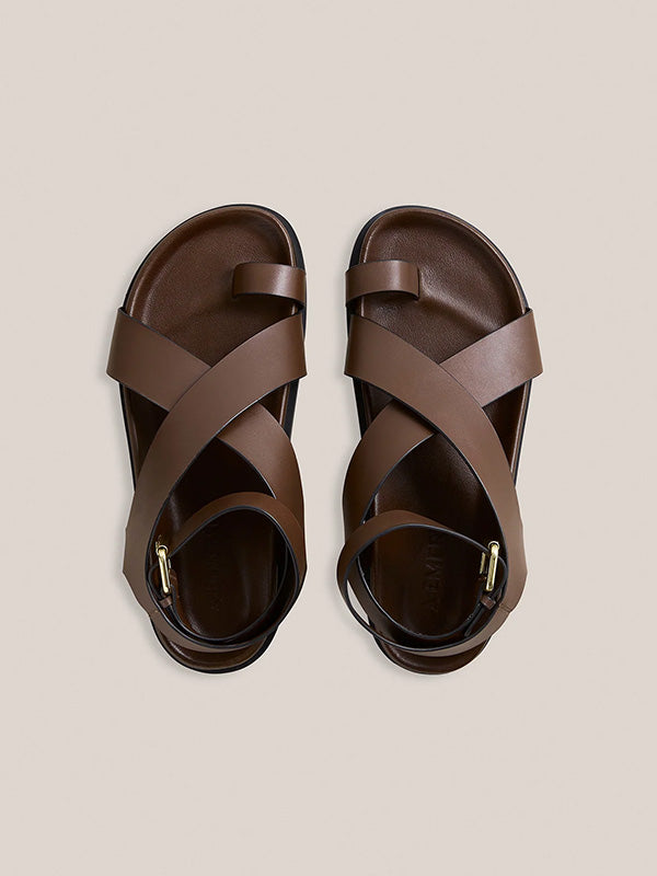 A Emery | The Jalan Sandal in Walnut