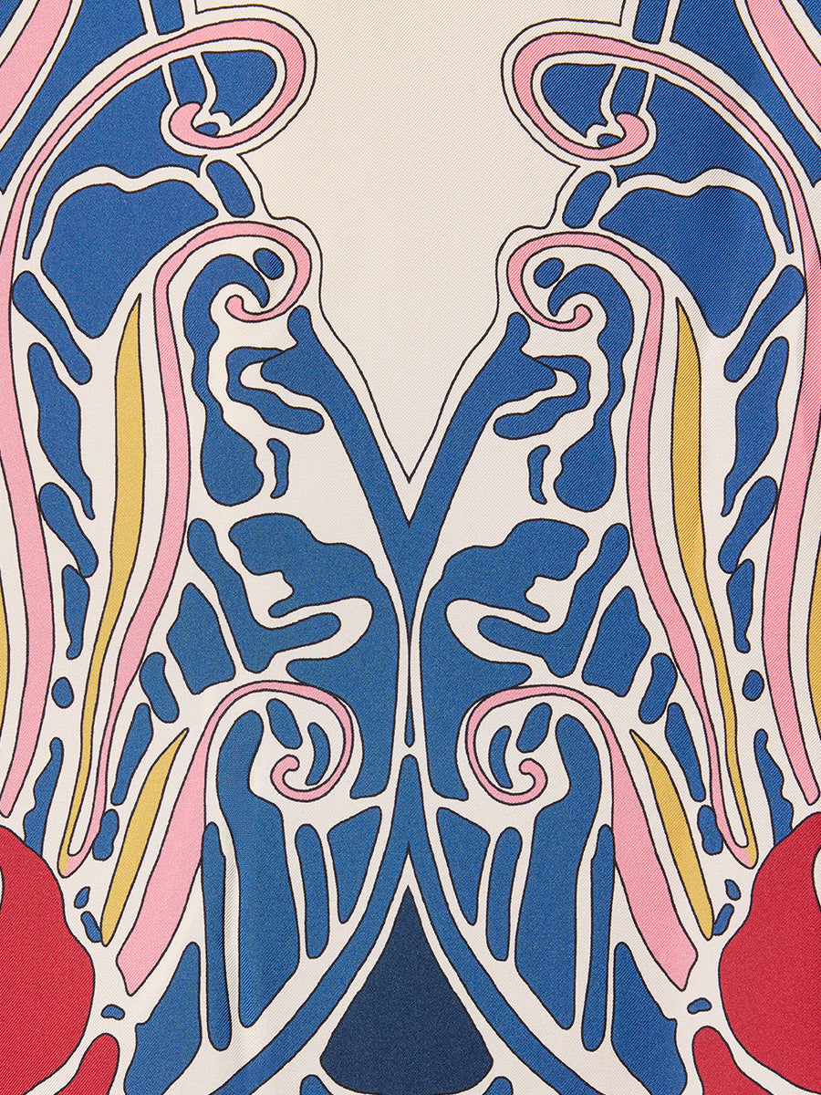 The Kaftan in Lemuria Placee Blue