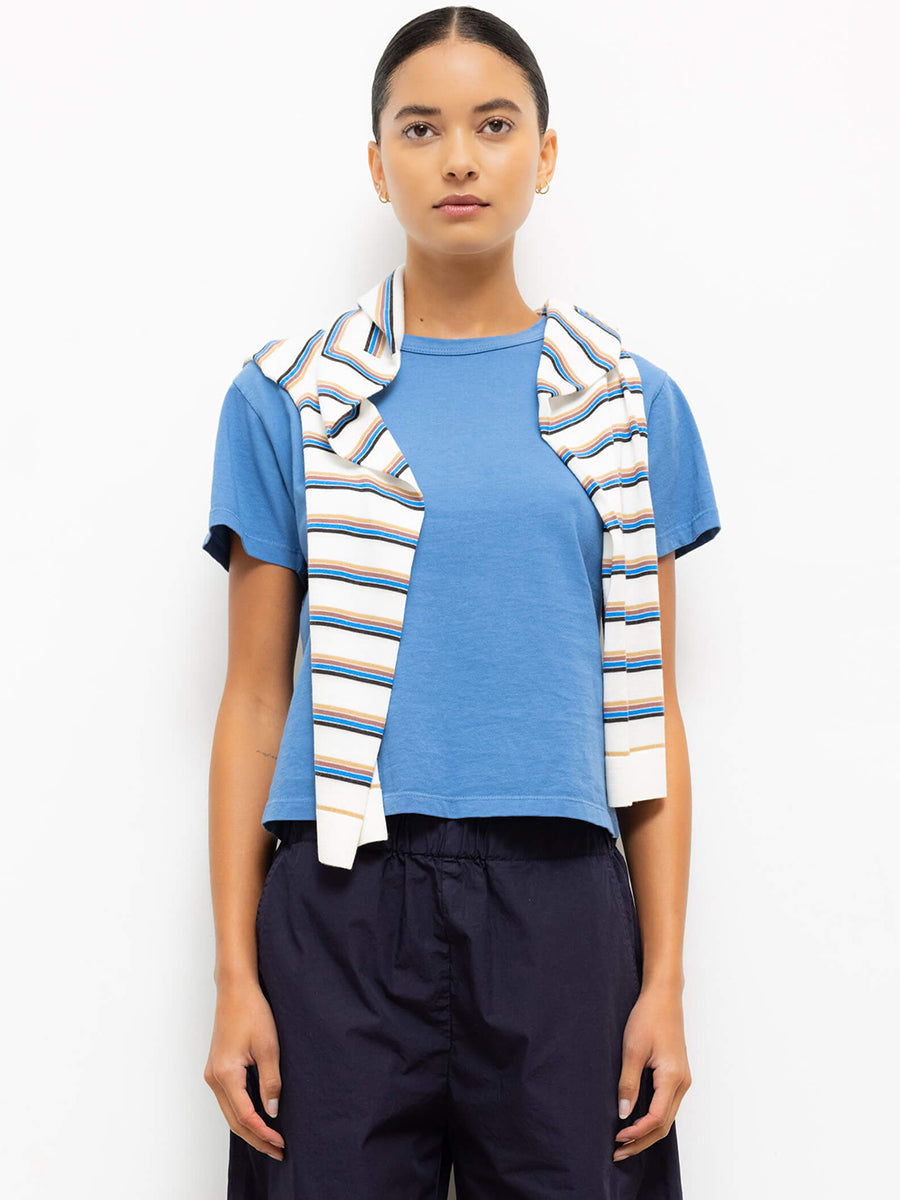 The Margot Tee in Bleuet