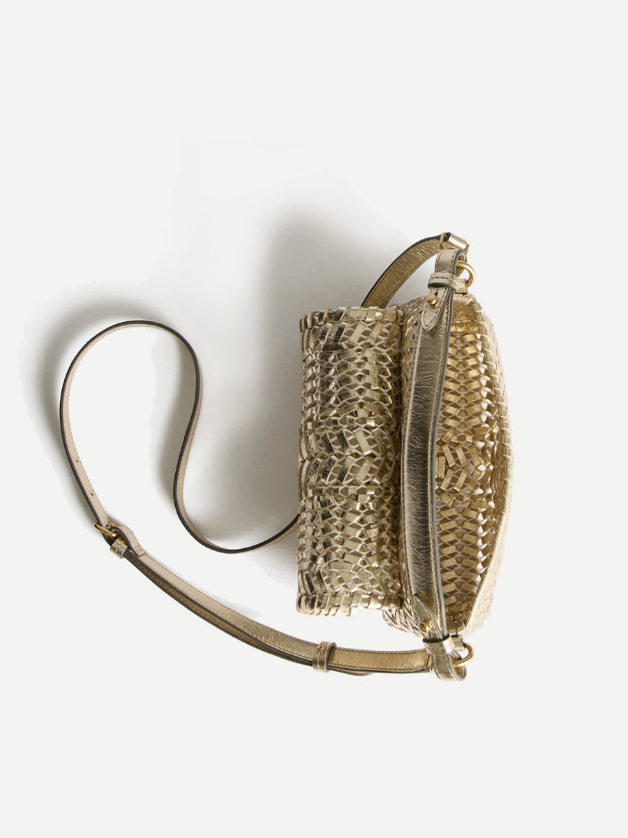 The Neeson New Crossbody in Platino Mirror