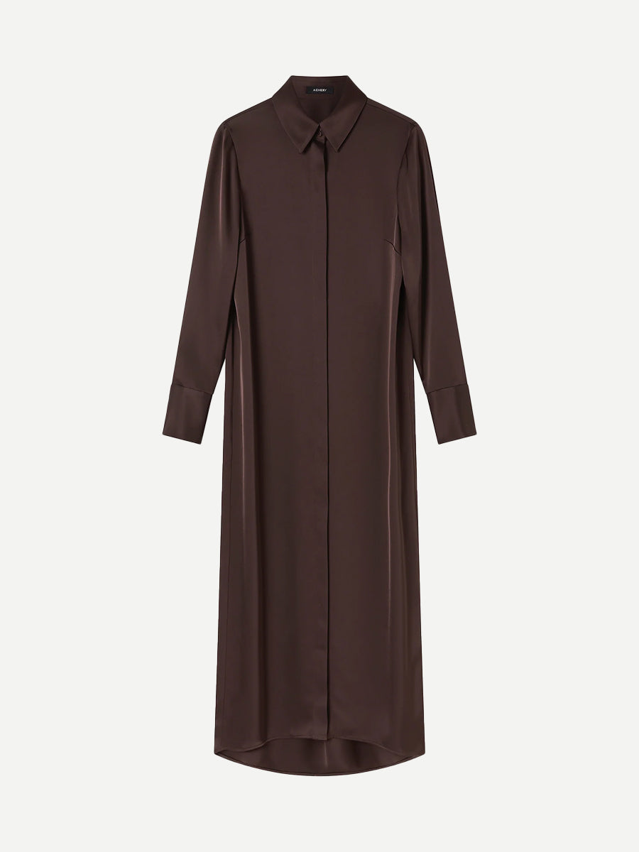 A.Emery The Philippa Dress in Umber