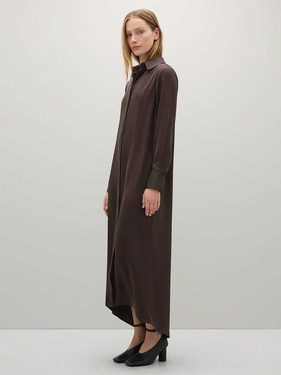 A.Emery The Philippa Dress in Umber