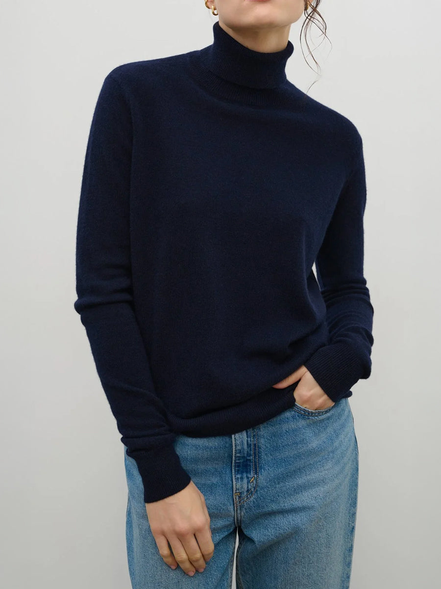The Uniform | The Polo Neck in Navy