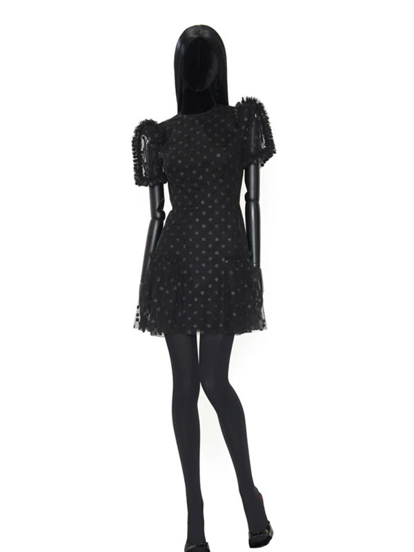 The Vampire's Wife Thank You Very Sweetly Dress in Black