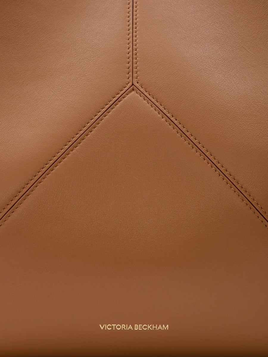 Victoria Beckham The Victoria Small Soft Tote in Tan