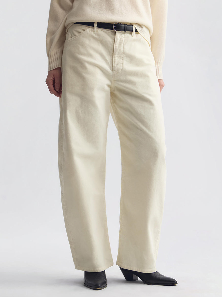 Tribeca Cordory Pant in Stone