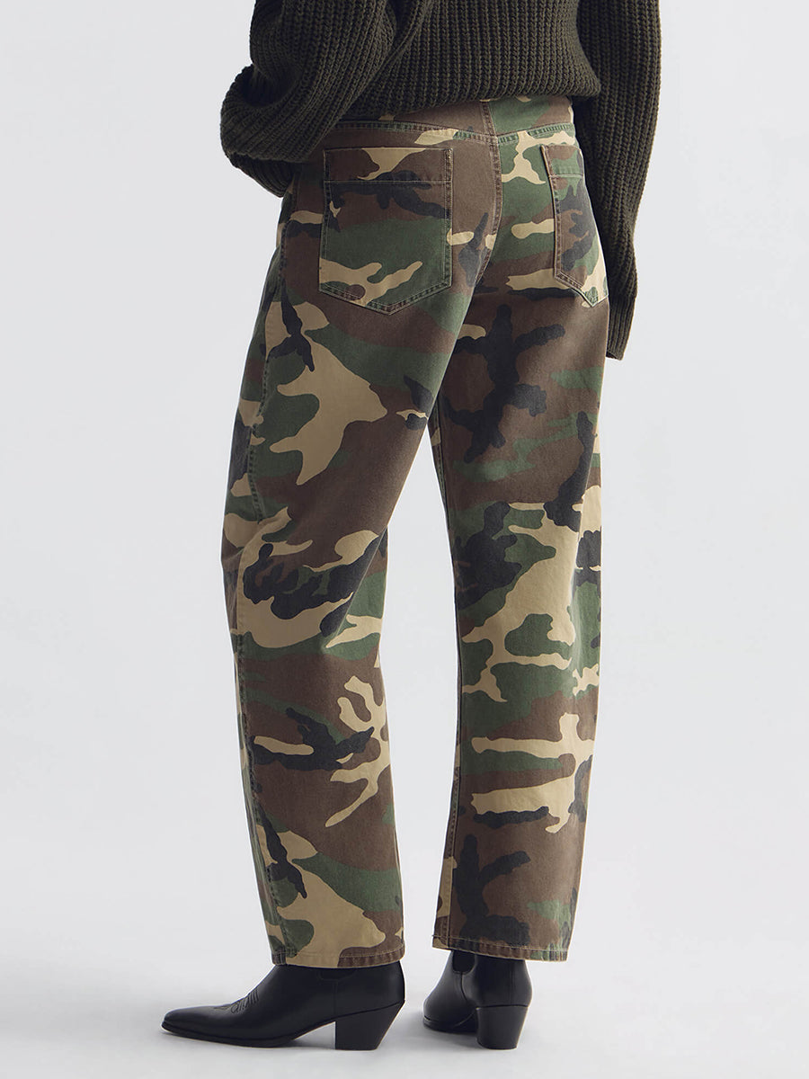 Tribeca Pant in Khaki Overdyed Camo