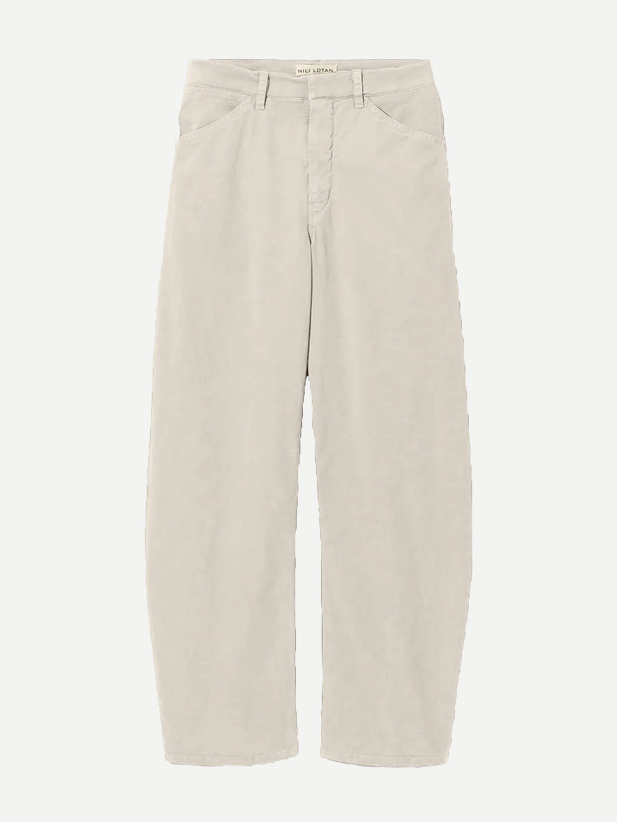 Nili Lotan Tribeca Pant in Stone