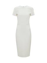 Victoria Beckham | T-Shirt Fitted Dress in Ivory