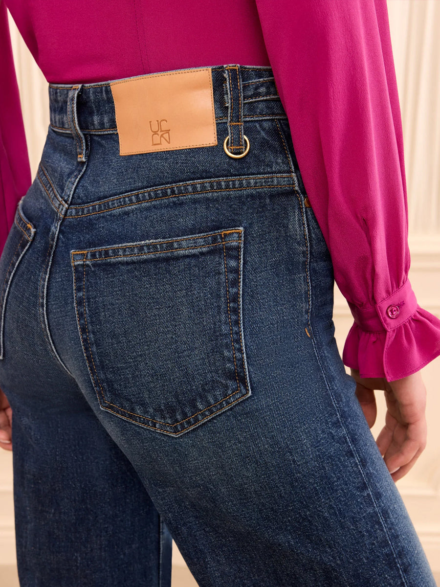 The Stretch Valory Flare Jean in Nile