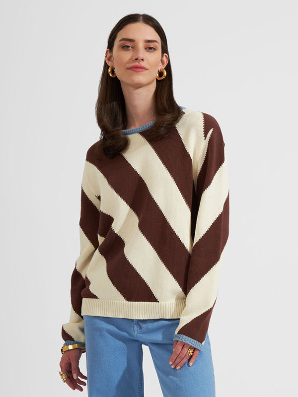 La DoubleJ Veneziana Sweater in Chocolate
