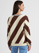 La DoubleJ Veneziana Sweater in Chocolate