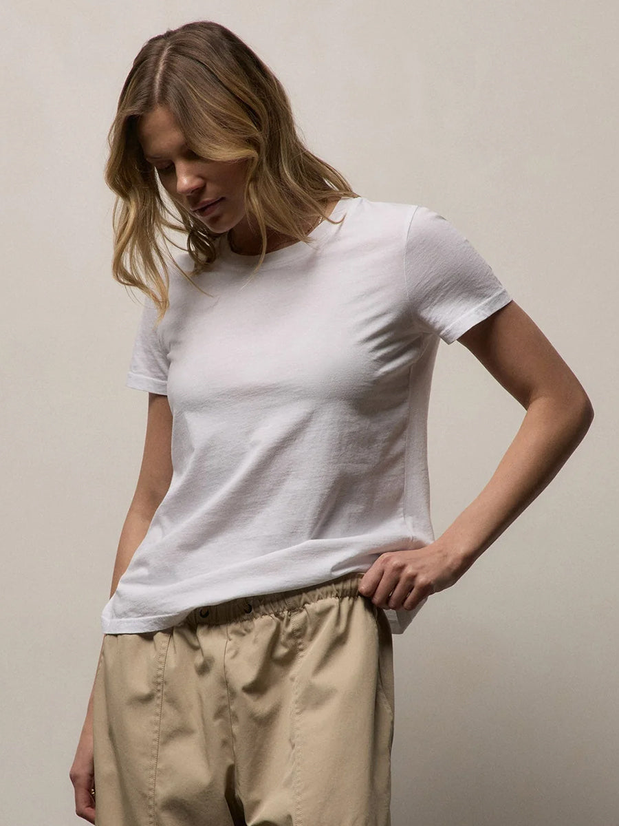 Vintage Little Boy Tee in White