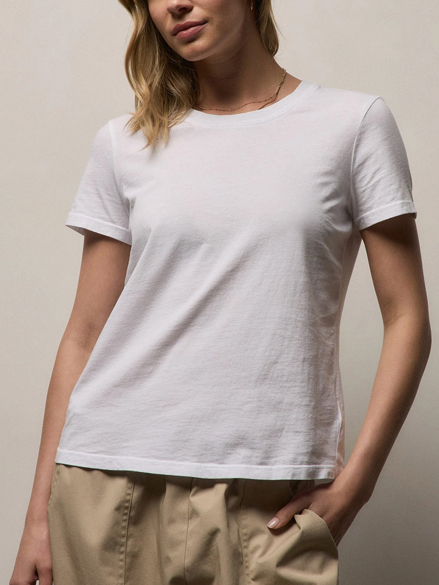 Vintage Little Boy Tee in White