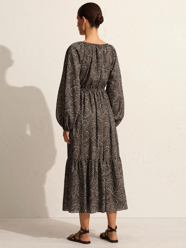 Matteau | Voluminous Crew Dress in Jasmine