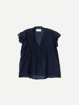 Xirena Whitely Top in Navy