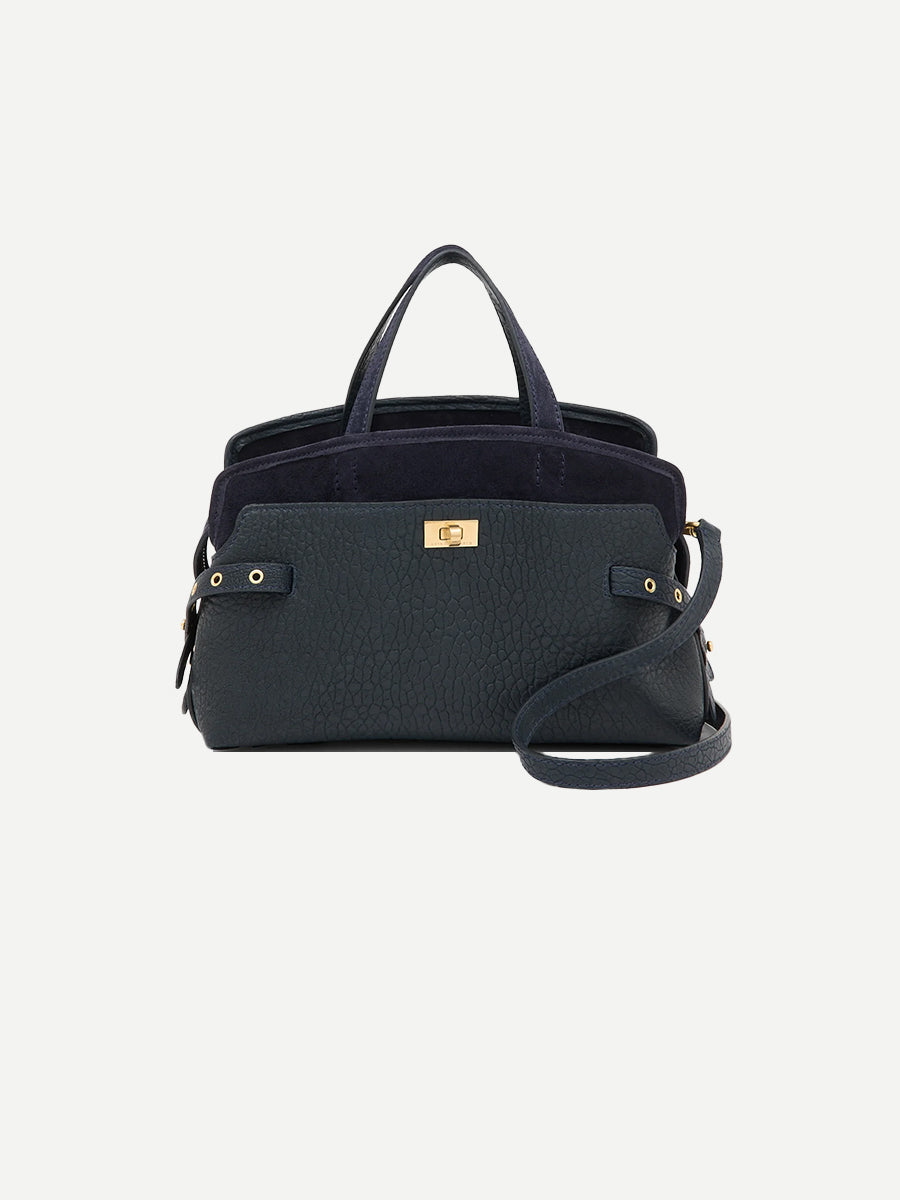 Anya Hindmarch Wilson Small in Marine Suede