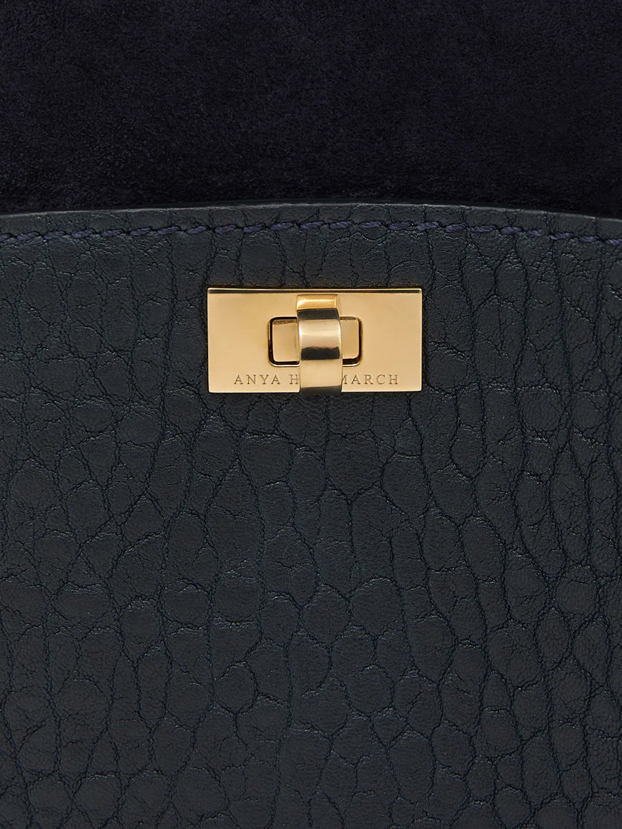 Anya Hindmarch Wilson in Marine Suede
