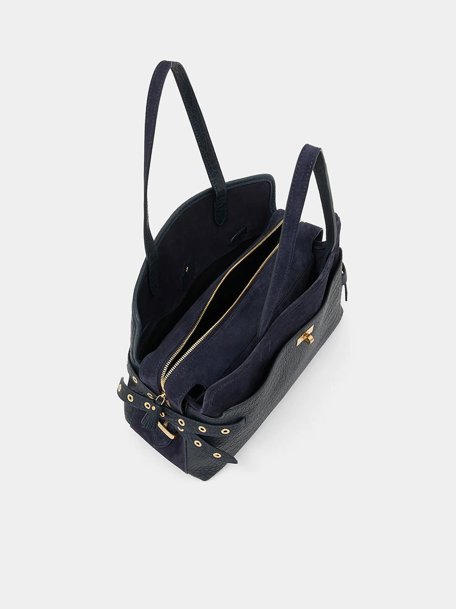 Anya Hindmarch Wilson in Marine Suede