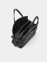 Anya Hindmarch Wilson in Black Shiny Grain