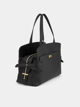 Anya Hindmarch Wilson in Black Shiny Grain